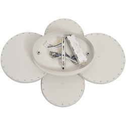 Умная люстра потолочная с ПДУ и голосовым управлением LED 95W 3000-6500К 220V ALIS SMART 8380/95CL