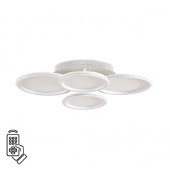 Умная люстра потолочная с ПДУ и голосовым управлением LED 95W 3000-6500К 220V ALIS SMART 8380/95CL