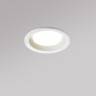 359842 Белый круглый светодиодный светильник с перекл. цв. температуры 10W 1100Лм 2700;3200;4000К 120° UGR16 CRI93 IP44 Novotech FLUO
