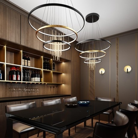 Люстра подвесная Odeon Light 3901/99L MONICA светодиодная LED 113W