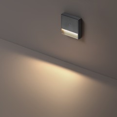 359710 Светильник c датчиком движения и аккумулятором, заряжаемый от usb, быстросъемный (на магнитах) для лестниц Novotech LED 0.4W 3000К 1000mAh Li-ion, 5V VESPERA