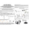 Novotech 359713 Черный грунтовый светильник на колышке, CCT переключение цветовой температуры 2700-3200-4000К и мощности 3-6-9Вт, изменяемый угол света 15-42º, IP65 550лм CRI90 220V -40...+50°C (коэффициентпульсации<1%)