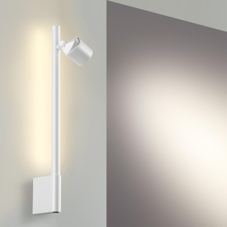 359312 OVER NT24 000 белый Светильник настенный диммируемый (выключатель) IP20 LED 7W+7W 4000K 220-240V FERMO