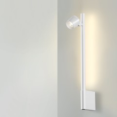 359312 OVER NT24 000 белый Светильник настенный диммируемый (выключатель) IP20 LED 7W+7W 4000K 220-240V FERMO