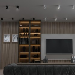 Накладной потолочный светильник Novotech 358947 EDDY светодиодный LED 18W