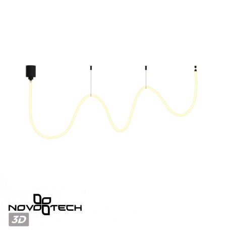 359330 KONST NT24 000 черный Светильник светодиодный IP20 LED 3000K 38W 170-265V 3360Лм RAMO