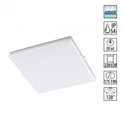 Встраиваемый светильник Novotech 358682 PANDORA IP54 светодиодный LED 30W