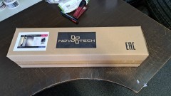 359313 OVER NT24 000 черный Светильник настенный диммируемый (выключатель) IP20 LED 7W+7W 4000K 220-240V FERMO