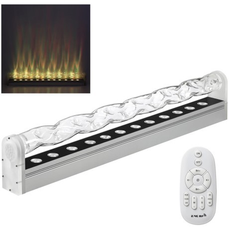 Напольный переносной светильник (вкл в розетку) LED 20W RGBCW с перекл-м цветов с ПДУ Odeon Light WATERFALL 7027/72FL