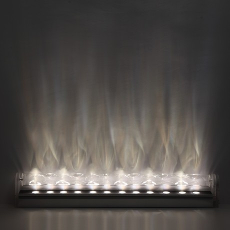 Напольный переносной светильник (вкл в розетку) LED 20W RGBCW с перекл-м цветов с ПДУ Odeon Light WATERFALL 7027/72FL