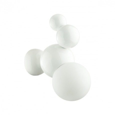 6565/1W MODERNI LN24 белый/белый матовый/металл/стекло Бра E27 1*40W 220V BLASEN