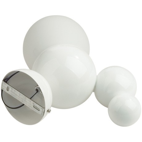 6565/1W MODERNI LN24 белый/белый матовый/металл/стекло Бра E27 1*40W 220V BLASEN