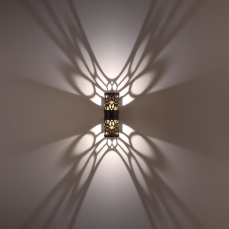 Светильник ландшафтный настенный IP65 LED 2*5W 3000К Novotech NETZ 359537