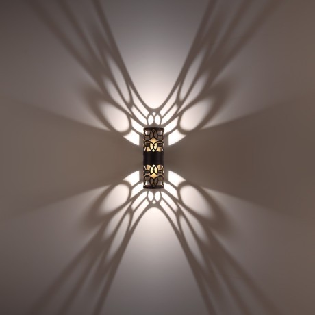 Светильник ландшафтный настенный IP65 LED 2*5W 3000К Novotech NETZ 359537