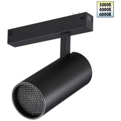 359960 Трековый светодиодный спот с перекл. цвет. температуры 3000;4000;6000К и антибликовым фильтром, 220В, 30Вт, 1950Лм, CRI90 Novotech VECTOR