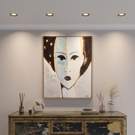 359845 Черный круглый светодиодный светильник с перекл. цв. температуры 15W 1500Лм 2700;3200;4000К 120° UGR16 CRI95 IP44 Novotech FLUO