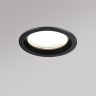 359845 Черный круглый светодиодный светильник с перекл. цв. температуры 15W 1500Лм 2700;3200;4000К 120° UGR16 CRI95 IP44 Novotech FLUO