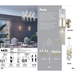 Подвесной светильник цилиндр Odeon Light 4631/1 Perla под лампу 1xG9 1*5W