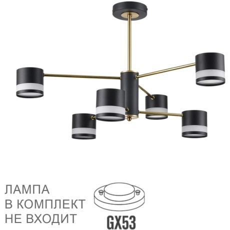 Люстра потолочная GX53 Lumion LANIKA 8240/6C