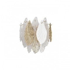 5052/3W HALL ODL24 507 золото/белый/прозрачный/металл/стекло/фарфор/металл Бра E14 3*40W LACE