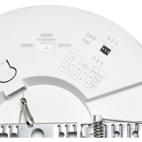 Светильник LED 18Вт 3000-6500К IP20 CCT/датчик движения Sonex NEBULA 7754/18L