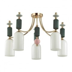 Люстра потолочная Odeon Light 4861/5C Candy под лампы 5xE14 5*40W