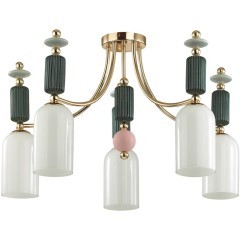 Люстра потолочная Odeon Light 4861/5C Candy под лампы 5xE14 5*40W