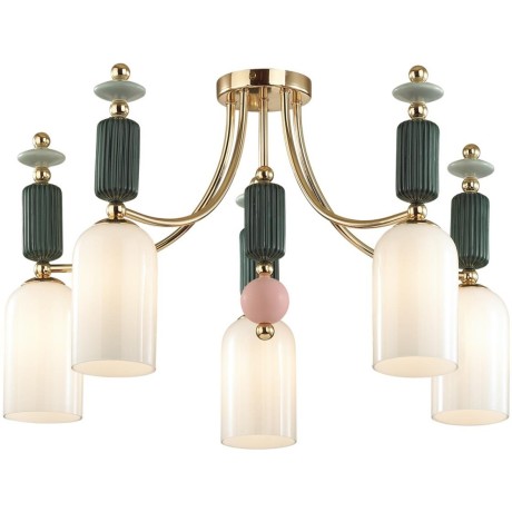 Люстра потолочная Odeon Light 4861/5C Candy под лампы 5xE14 5*40W