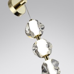 5085/17WL L-VISION ODL25 золото/прозрачный/металл/акрил Бра LED 17W 4000K 800Лм JEMSTONE