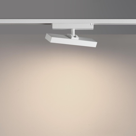 Novotech STRATUS 359774 Белый однофазный двужильный трековый светодиодный светильник, линейный 20см, поворотный, CCT перекл. цветовой температуры, LED 12Вт 797Лм 2700;3200;4000К CRI90 105° IP20 220В, коэф. пульсации < 1%