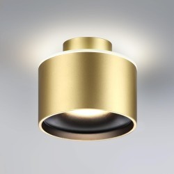 Накладной потолочный светильник Novotech 358972 Giro светодиодный LED 12W вниз + 3W вверхW