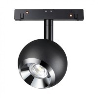 358393 Трековый светодиодный светильник Novotech Flum CRI90+ 4000К 850Лм 24° 10W