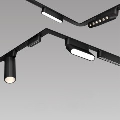 359258 Трековый магнитный светодиодный светильник Novotech SMAL 48V CRI90+ 3000К 1020Лм 24° 12W