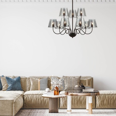 Люстра потолочная G9 Lumion SMOKY 6570/9C