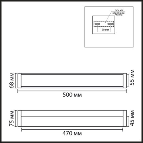 8315/18WL Настенный светильник Lumion LEDIO IP44 LED 18W 3000K 90-250V AQUALA