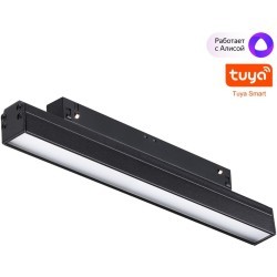 359480 Трековый светодиодный TUYA SMART светильник Novotech Flum CRI90+ 3000-6500К 960Лм 100° 12W Bluetooth, голосовое управление (через хаб)