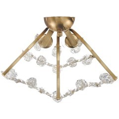 8243/2W CLASSI LN25 латунь, металл/хрусталь бра E14 2*40W 220V KRISTINA