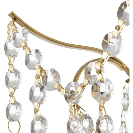 8243/2W CLASSI LN25 латунь, металл/хрусталь бра E14 2*40W 220V KRISTINA