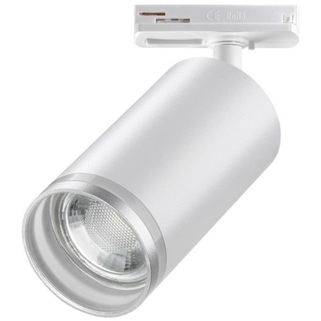 Однофазный двужильный трековый светильник Novotech 370876 ULAR под сменную лампу GU10