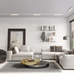 359794 PORT NT25 236 белый Светильник однофазный двухжильный трековый с переключ. цв. температуры IP20 LED 24W 180-265V 2700К/3200К/4000К ITER