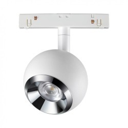 358394 Трековый светодиодный светильник Novotech Flum CRI90+ 4000К 850Лм 24° 10W