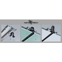 358394 Трековый светодиодный светильник Novotech Flum CRI90+ 4000К 850Лм 24° 10W