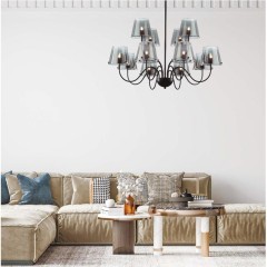 Люстра потолочная G9 Lumion SMOKY 6570/12C