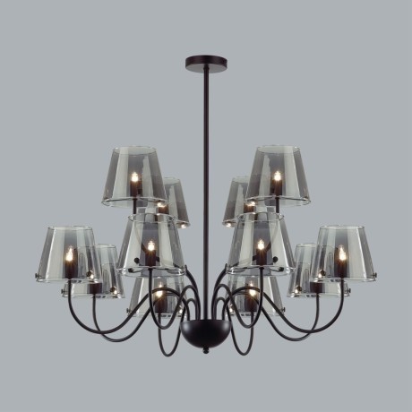 Люстра потолочная G9 Lumion SMOKY 6570/12C