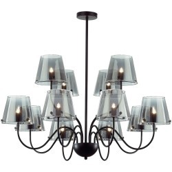 Люстра потолочная G9 Lumion SMOKY 6570/12C