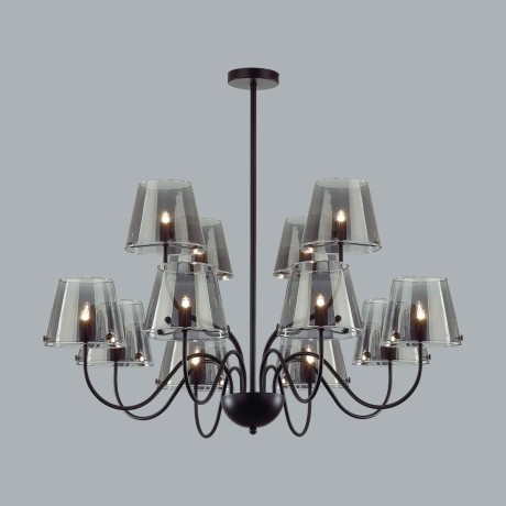 Люстра потолочная G9 Lumion SMOKY 6570/12C