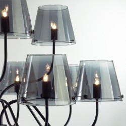 Люстра потолочная G9 Lumion SMOKY 6570/12C