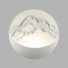 7168/6WL Настенный гипсовый светодиодный светильник без выкл. на корпусе 12W 3000K 735Лм CRI80 ODEON LIGHT MONTANA