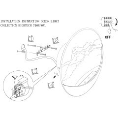 7168/6WL Настенный гипсовый светодиодный светильник без выкл. на корпусе 12W 3000K 735Лм CRI80 ODEON LIGHT MONTANA