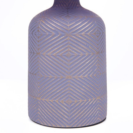 8220/1T MODERNI LN25 сиреневый, керамика/текстиль Настольная лампа Е27 1*60W 220V NIANA